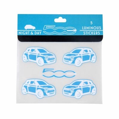 500e Luminous Stickers - Pack of 5